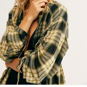 Pacific Dawn paid shirt by Free People